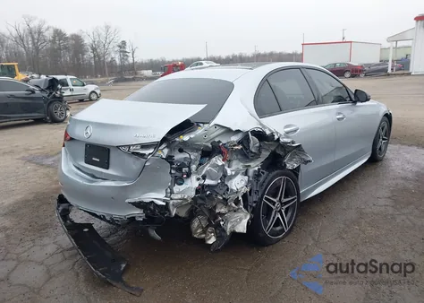 2023 Mercedes-Benz C 300 4Matic из США, поврежденный, VIN W1KAF4HB1PR130493